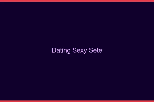 Dating sexy Sète