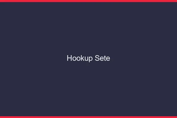 Hookup Sète