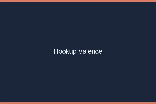 Hookup Valence