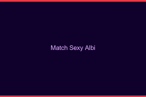 Match sexy Albi