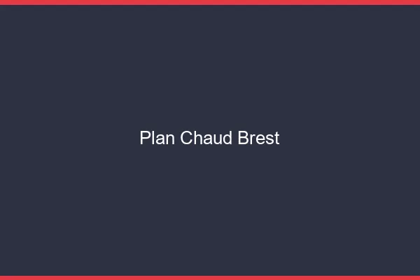 Plan chaud Brest