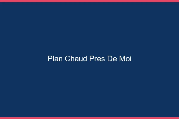Plan chaud près de moi