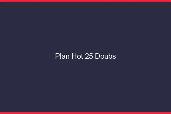 Plan hot 25 doubs