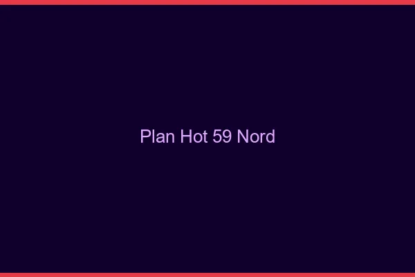 Plan hot 59 nord