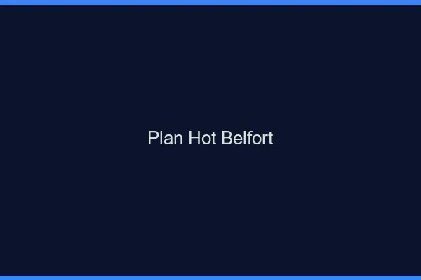 Plan hot Belfort