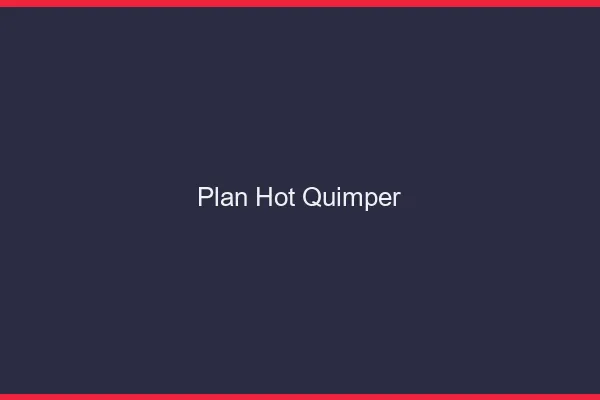 Plan hot Quimper