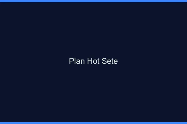 Plan hot Sète